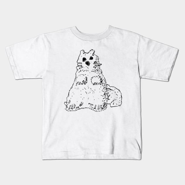 sriracha the squirrel Kids T-Shirt by underscoree